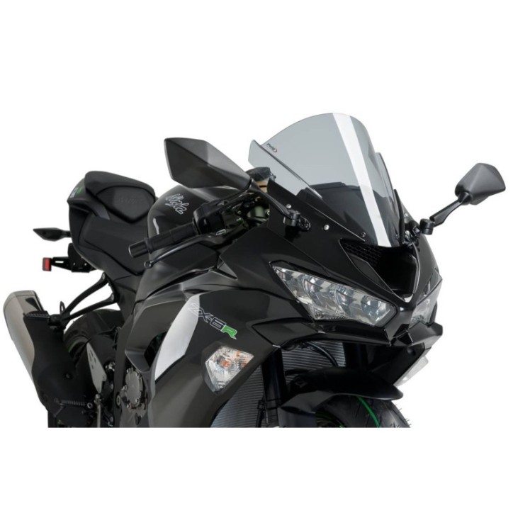 PUIG CUPOLINO Z-RACING KAWASAKI ZX-6R NINJA 09-16 FUME CHIARO