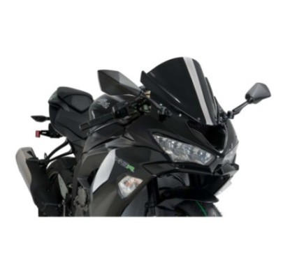 PUIG CUPOLINO Z-RACING KAWASAKI ZX-6R NINJA 09-16 NERO