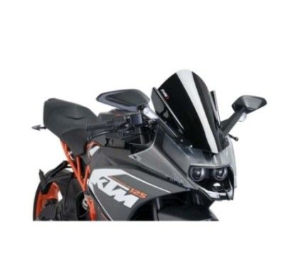 Pare-brise Puig Z Racing pour KTM RC390 14-21 noir