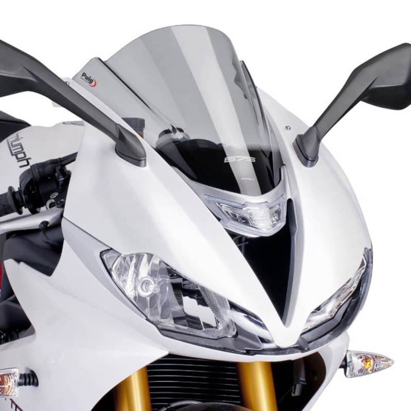 PARE PUIG - BRISE Z-RACING TRIUMPH DAYTONA 675 13-17 FUMEE CLAIR