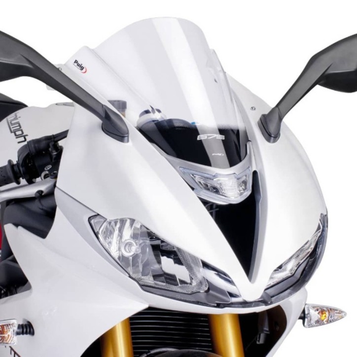 PUIG SCREEN Z-RACING TRIUMPH DAYTONA 675 13-17 CLEAR