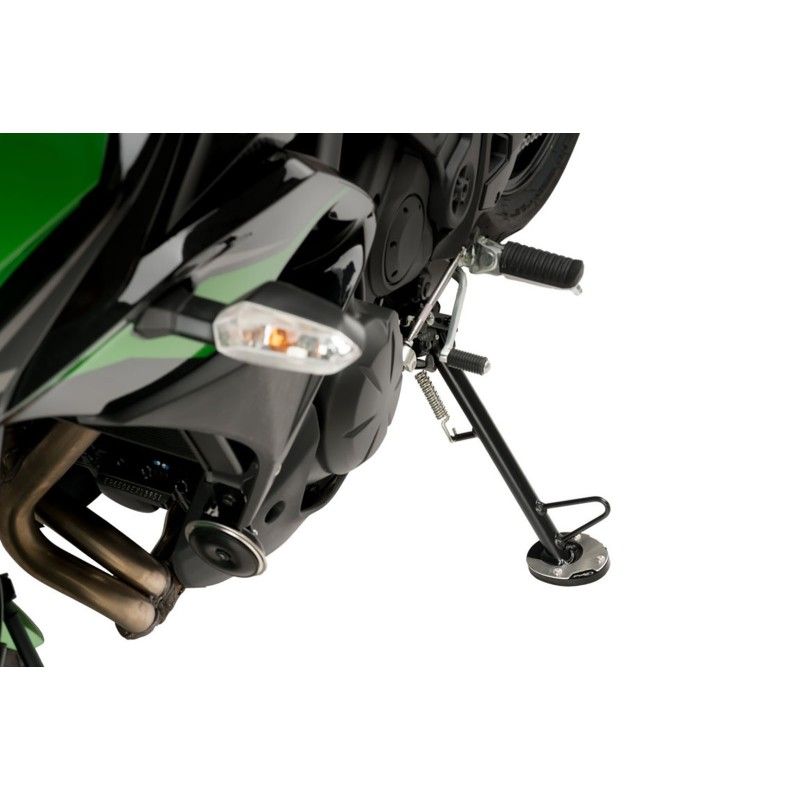 Puig Verlangerungsstander fur Standardfahrwerk Kawasaki Versys 650 15 21 schwarz