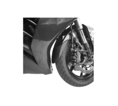 puig front fender extension for kawasaki zzr1400 06 20 matt black