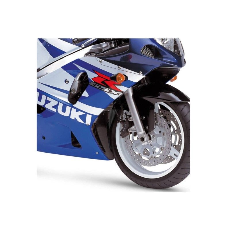 puig front fender extension for suzuki gsx r750 00 02 matt black