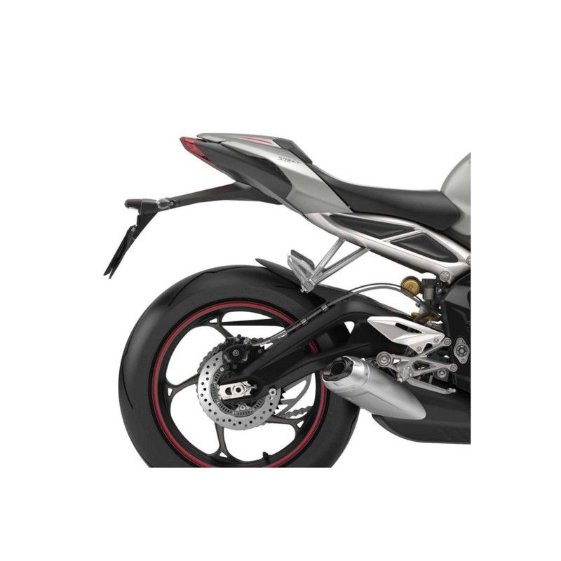 Extension de garde-boue arriere Puig pour Triumph Street Triple R RS 17/19, noir mat