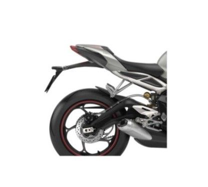 Extension de garde-boue arriere Puig pour Triumph Street Triple R RS 17/19, noir mat