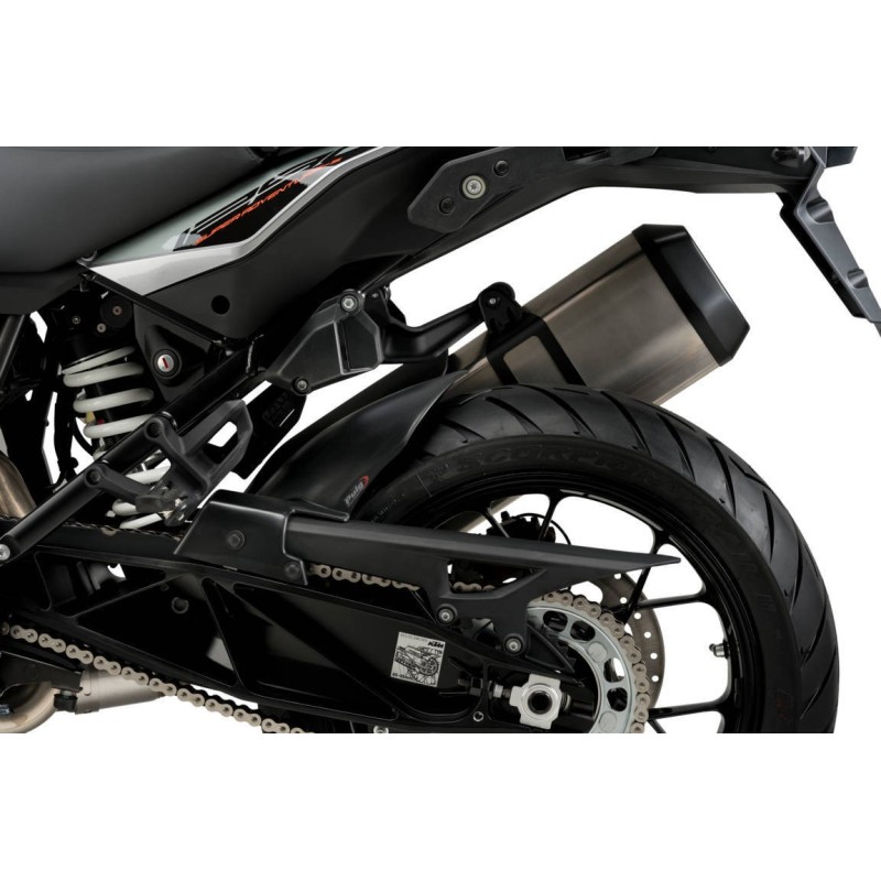 PUIG GARDE-BOUE ARRIERE KTM 1290 T SUPER ADVENTURE 2017 NOIR OPAQUE