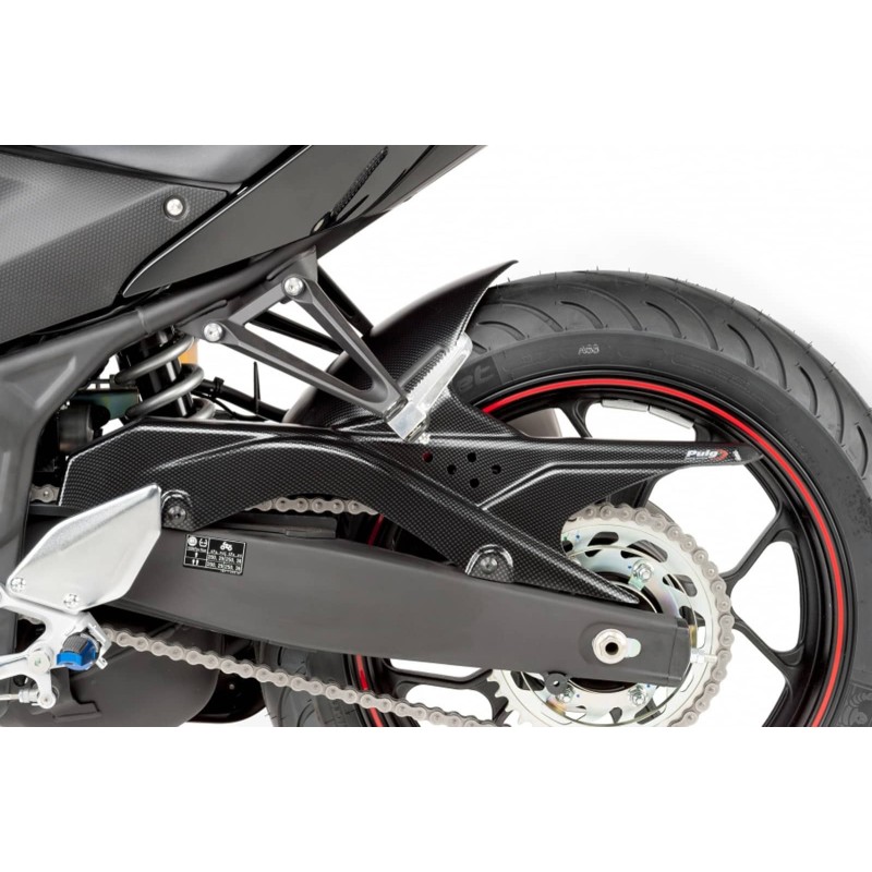 PUIG GARDE-BOUE ARRIERE YAMAHA MT-03 16-19 CARBON LOOK