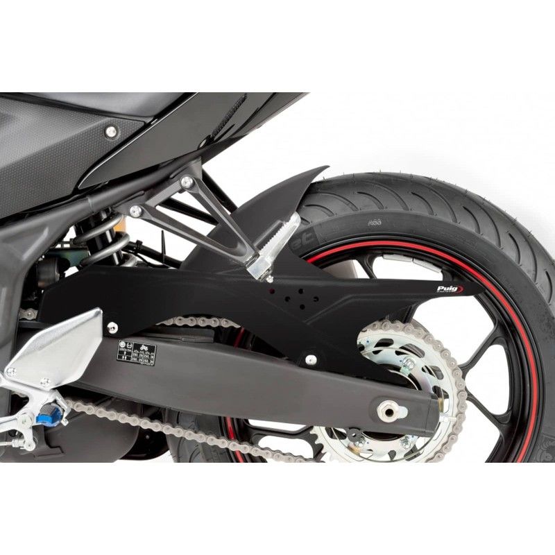 Garde-boue arriere Puig pour Yamaha YZF R3 15-18 noir mat