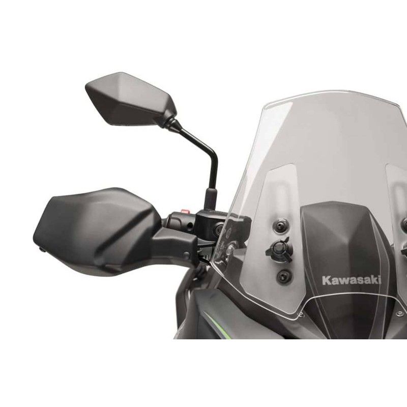 Paramanos Puig para Kawasaki Versys 650 15-20 negro mate