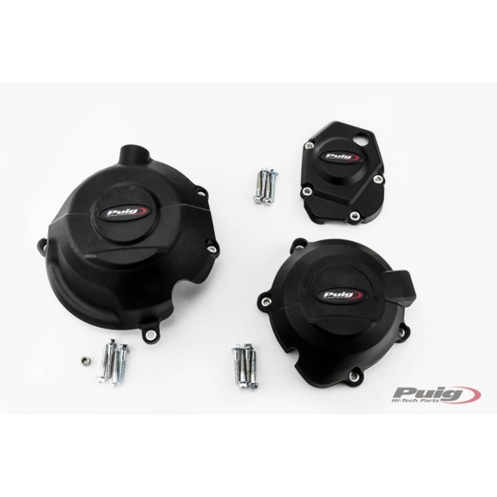 PROTECCION CARTER MOTOR PUIG KAWASAKI Z900 17-19 NEGRO