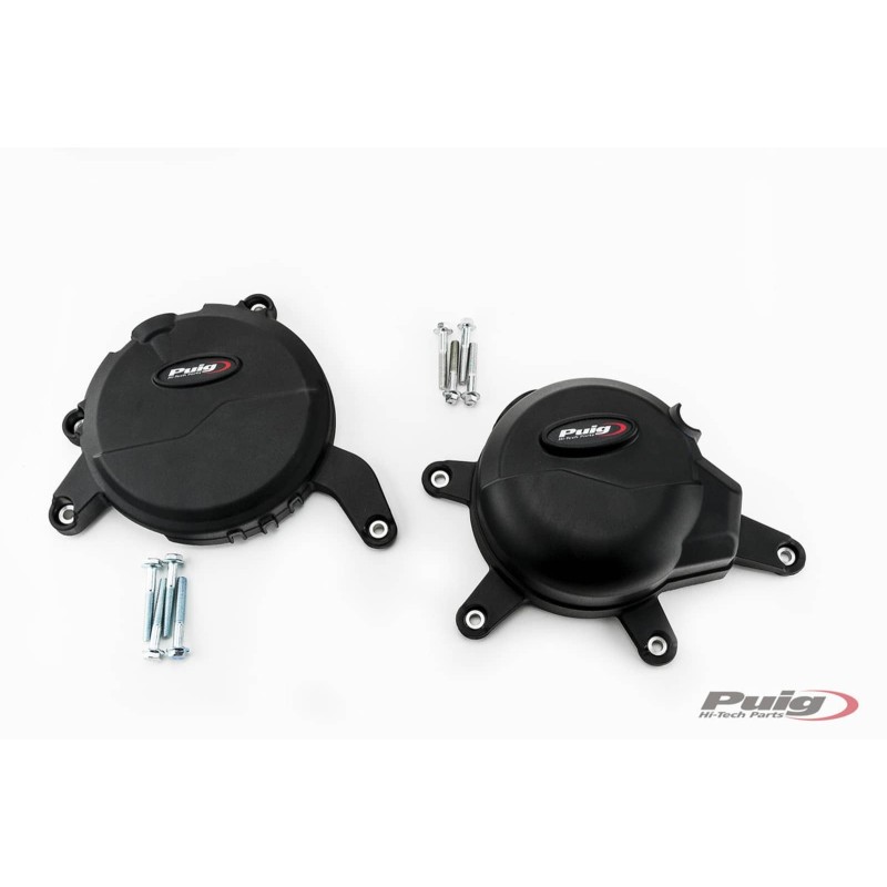 PROTECCION CARTER MOTOR PUIG KTM 390 DUKE 17-19 NEGRO