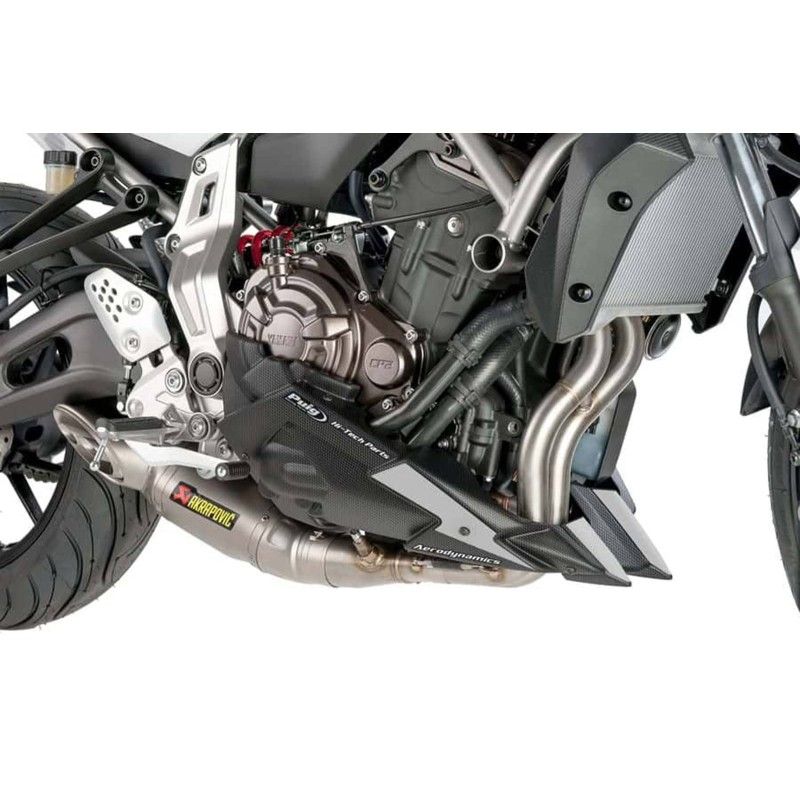 Aleron Puig para Yamaha MT 07 14 17 simil carbono