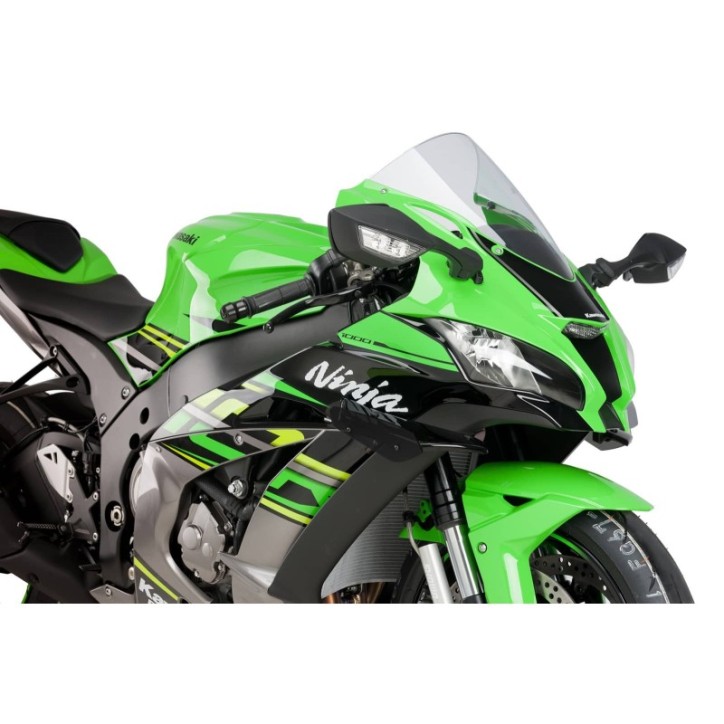 PUIG SPOILER DOWNFORCE SPORT KAWASAKI ZX-10R 11-15 BLACK