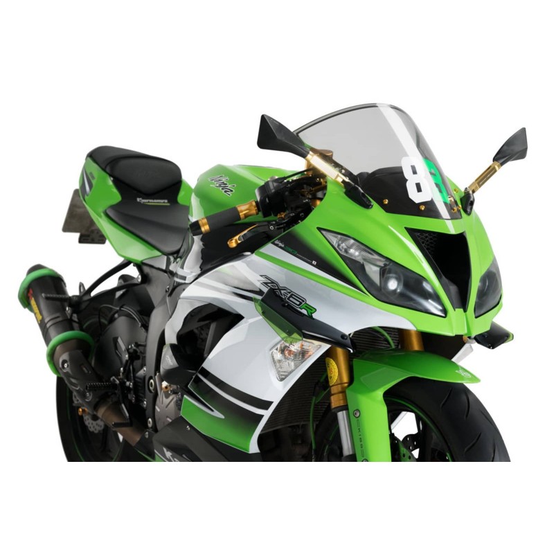 PUIG SPOILER DOWNFORCE SPORT KAWASAKI ZX-6R NINJA 13-16 NOIR