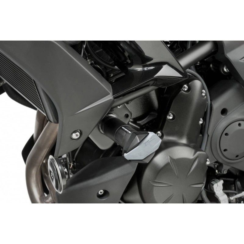 Puig-Rahmengleiter Mod R19 fur Kawasaki Versys 650 15 21 schwarz