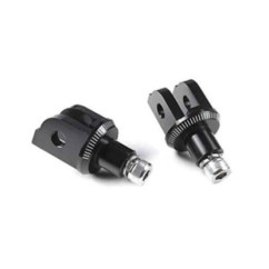 puig adapters fixed passenger pegs kawasaki ninja 650 20 25 black
