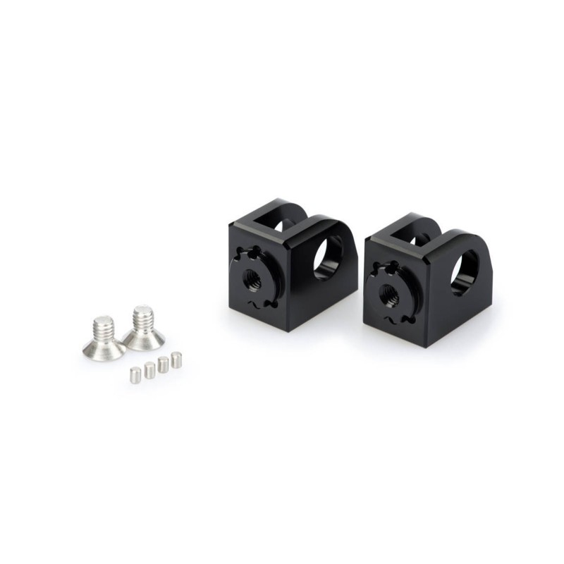 puig adjustable rider pegs adapters for kawasaki z1000 07 09 black