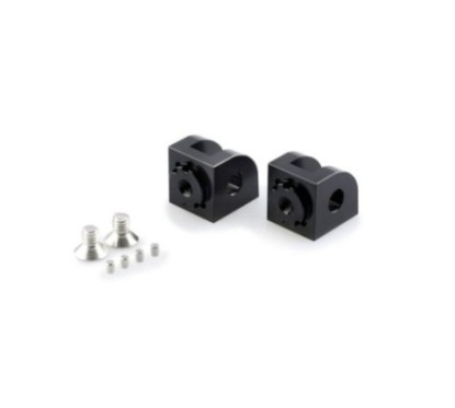 puig adattatori pogg regolabili conducente suzuki dl650xt v strom 17 25 nero