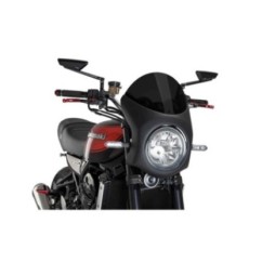 PUIG SEMI FAIRING SCREEN KAWASAKI Z900RS 21-23 DARK SMOKE-BLACK