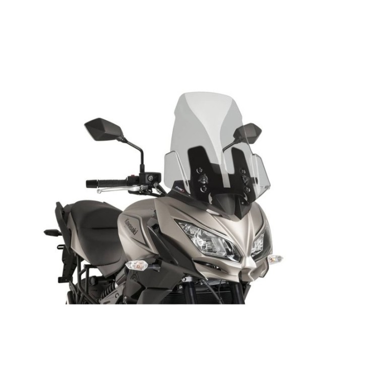 PUIG CUPOLINO TOURING KAWASAKI VERSYS 1000 15-18 FUME CHIARO