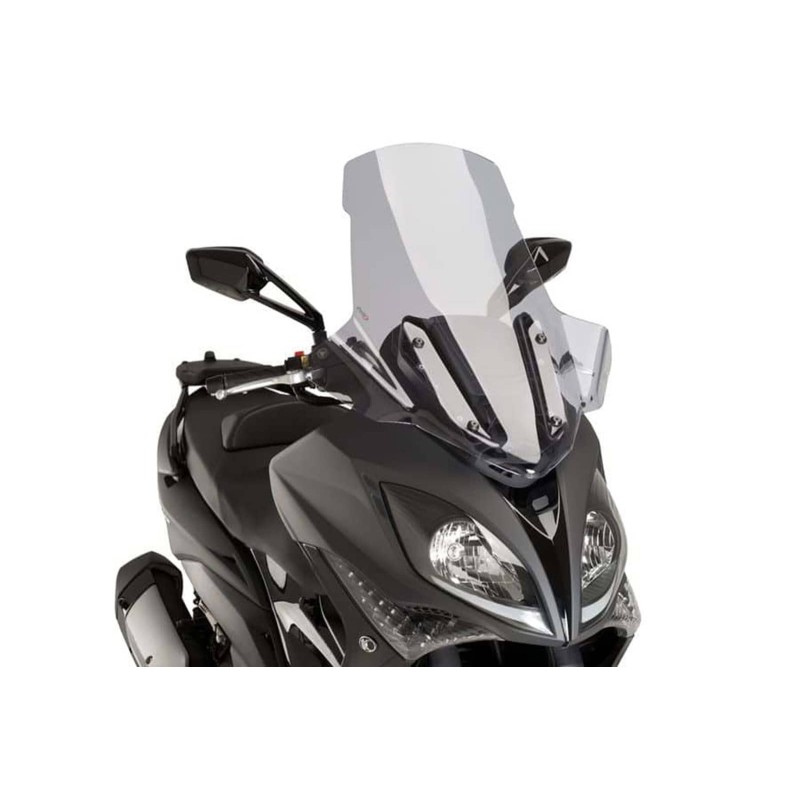 PUIG CUPOLINO V-TECH LINE TOURING KYMCO XCITING 400i 17-23 FUME CHIARO-OFFERTA