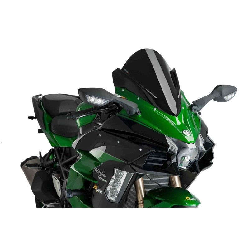 puig cupolino z racing per kawasaki ninja h2 sx 20 22 nero