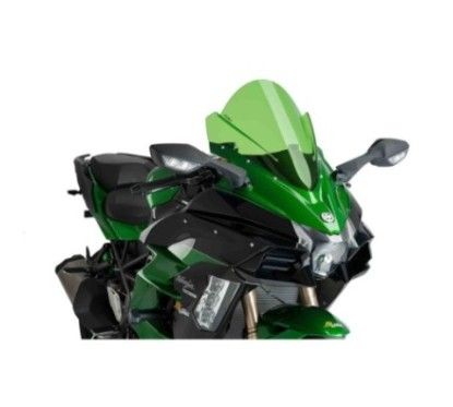 puig cupolino z racing per kawasaki ninja h2 sx 20 22 verde