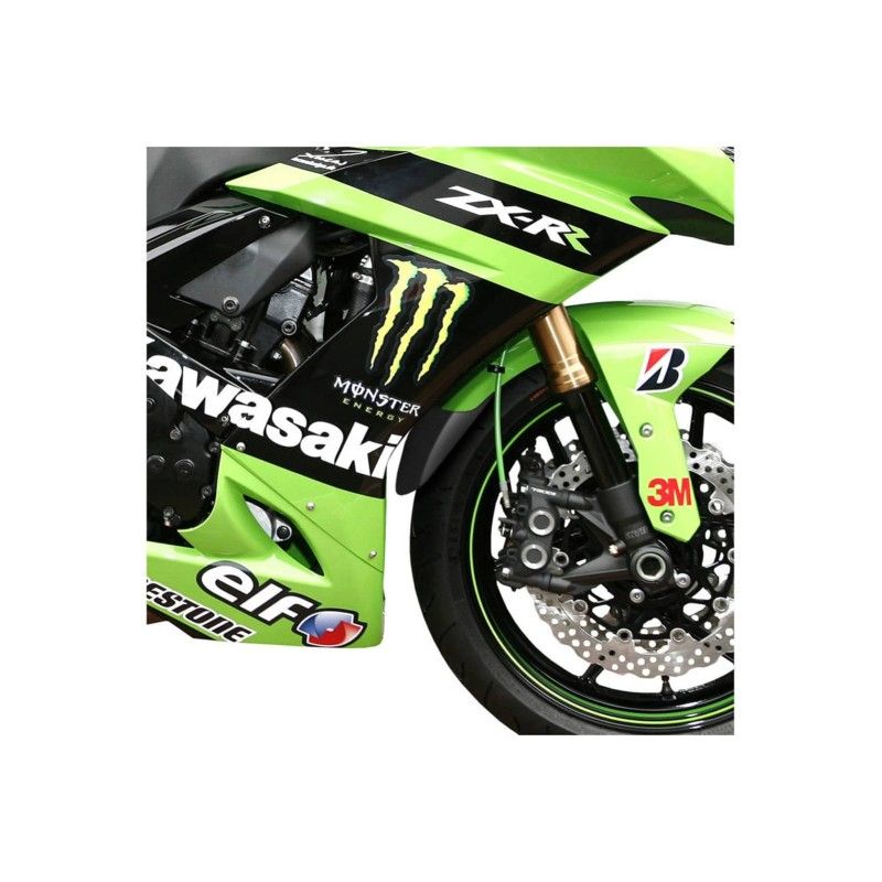 puig estensione parafango anteriore per kawasaki zx 10r 06 07 nero opaco