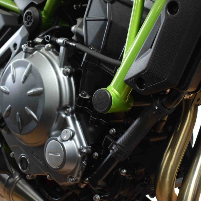 Caches de cadre Puig Kawasaki Ninja 650 2020/25 noir