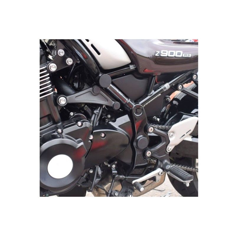 Puig Rahmenkappen Kawasaki Z900 RS 21 25 schwarz