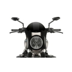 PUIG CUPOLINO SEMICARENATO BMW R NINE T SCRAMBLER 16'-20' NERO-CARBON LOOK