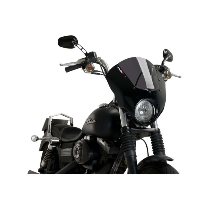 PUIG CUPULA DARK NIGHT HARLEY D. DYNA STREET BOB FXDB/I 06-17 AHUMADO OSCURO