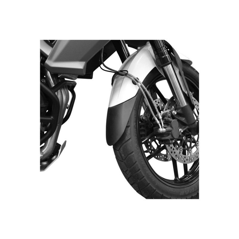 puig front fender extension for triumph tiger xr xrt xrx 18 20 matt black