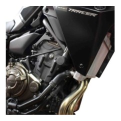 Tapas de chasis Puig para Yamaha MT 07 21 24 negras