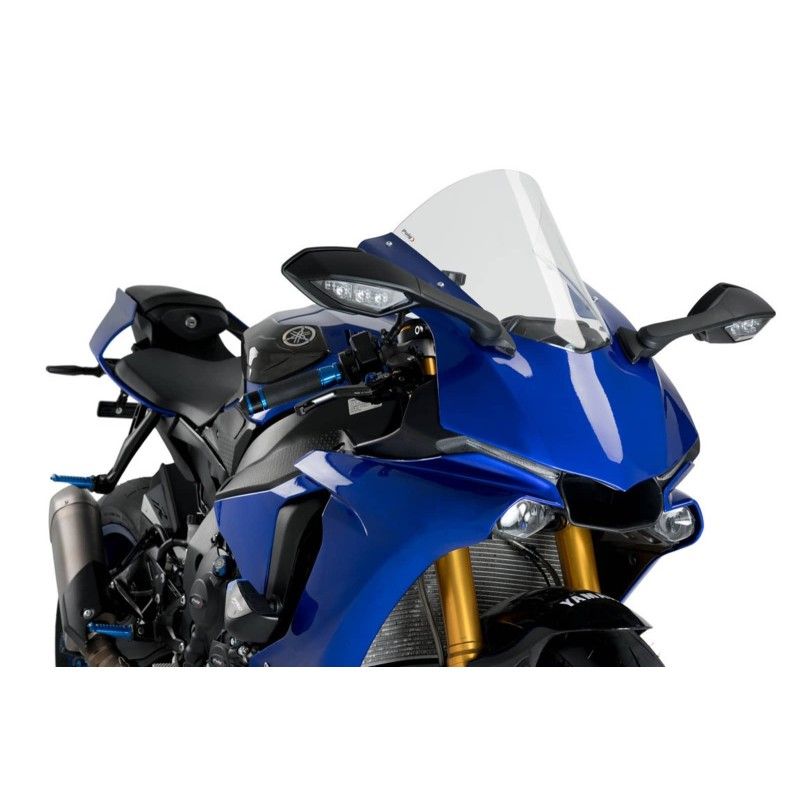 puig windshield r racer for yamaha yzf r1 r1m 17 19 clear