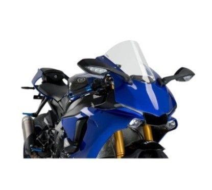 Pare-brise Puig R Racer pour Yamaha YZF R1 R1M 17/19 transparent
