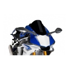 puig z racing windshield for yamaha yzf r1 r1m 17 19 black