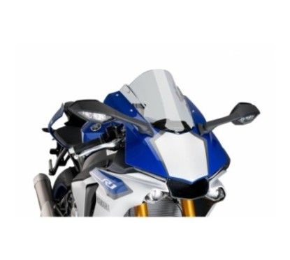 puig z racing windshield for yamaha yzf r1 r1m 17 19 clear