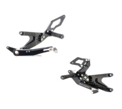 Reposapies fijo de carreras para Yamaha YZF R1 R1M 17-19