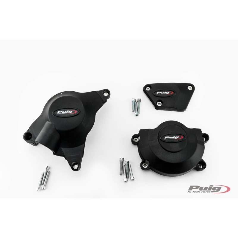 PUIG PROTECCION CARTER MOTOR YAMAHA YZF-R6 08-16 NEGRO