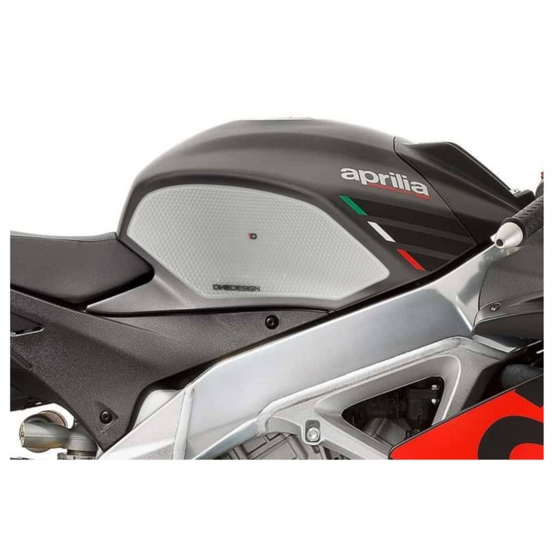 PUIG SPEZIFISCHER SEITENTANKAUFKLEBER APRILIA RSV4 RF RR 15-18 TRANSPARENT