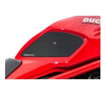 puig adesivo serbatoio specifico laterale per ducati monster 821 14 17 nero