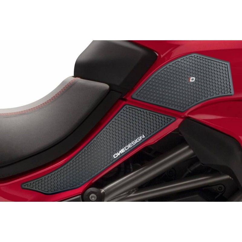 Puig spezifischer Seitentankaufkleber fur Ducati Multistrada 1260 SSD Air 18 20 schwarz