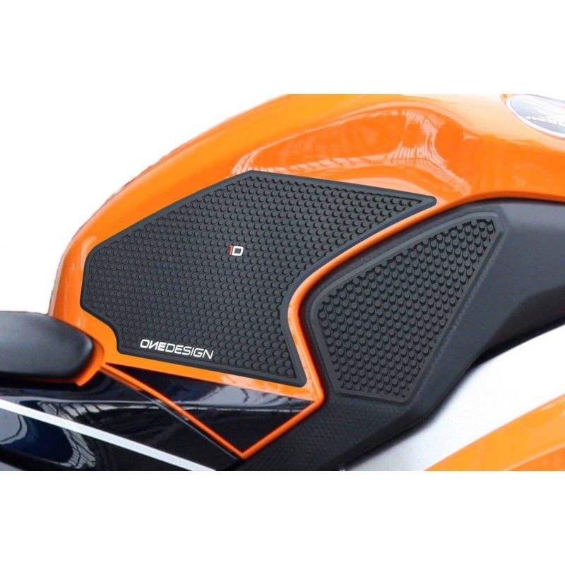 Autocollant lateral de reservoir Puig specifique pour Honda CBR1000RR Fireblade 12-16 noir