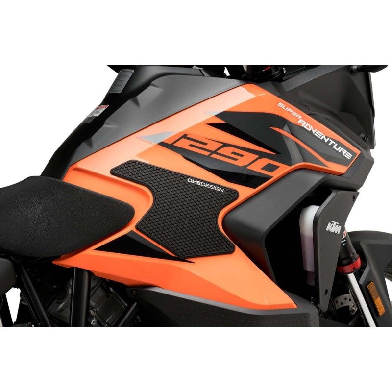 puig spezifischer Seitentankaufkleber fur KTM 1290 RS Super Adventure 21 24 schwarz