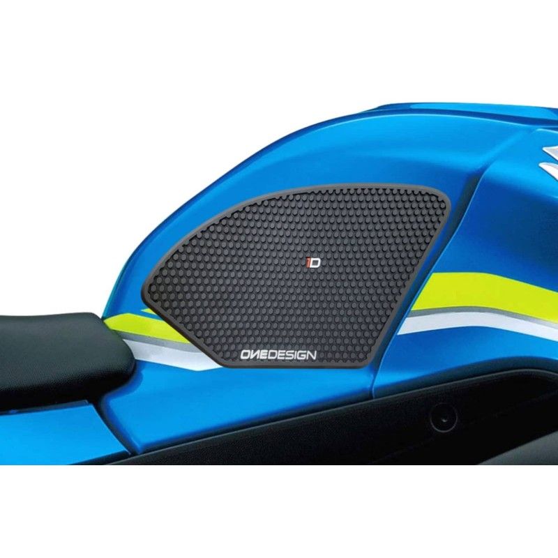 Autocollant lateral de reservoir Puig specifique pour Suzuki GSX R1000 R 17-21 noir
