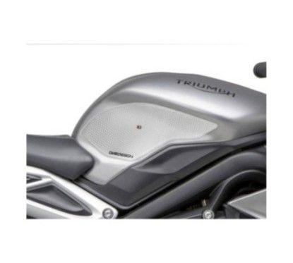 puig specific side tank sticker for triumph street triple s 18 19 transparent