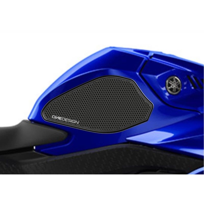 Puig spezifischer Seitentankaufkleber fur Yamaha YZF R3 19 24 schwarz
