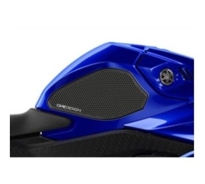 Puig spezifischer Seitentankaufkleber fur Yamaha YZF R3 19 24 schwarz